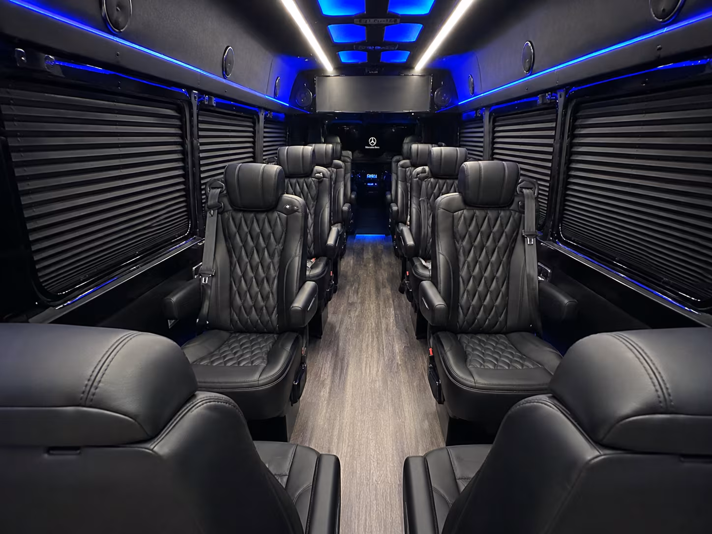 west palm beach 10 passenger sprinter van interior