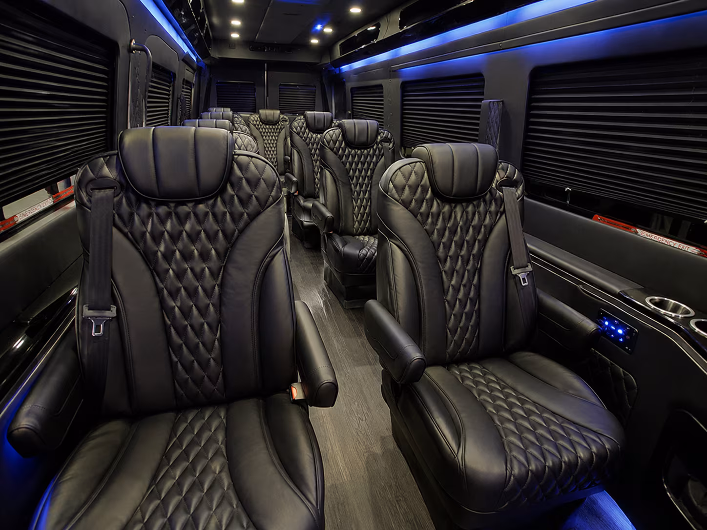 west palm beach 12 passenger sprinter van inside