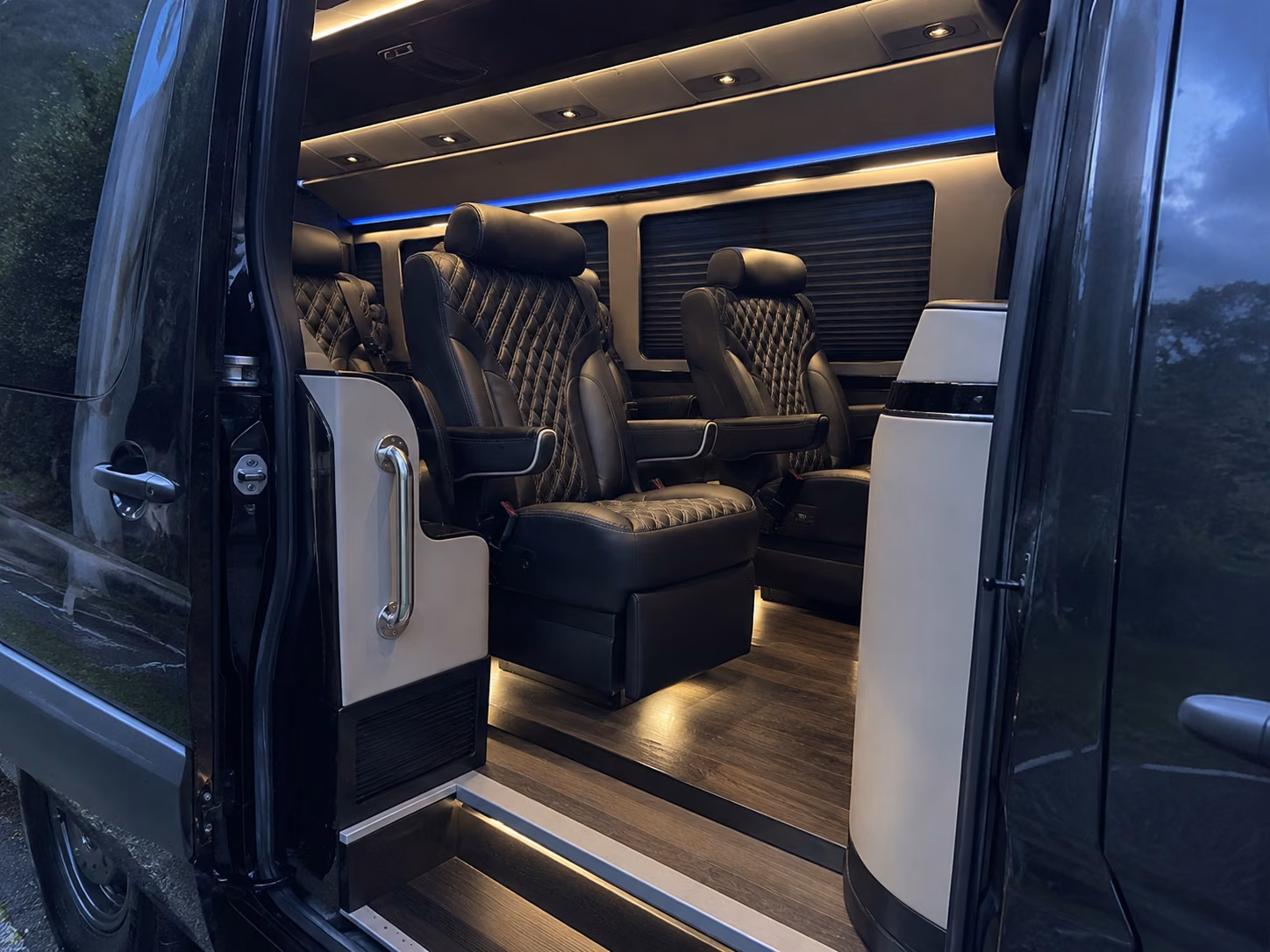 west palm beach 15 passenger sprinter van interior