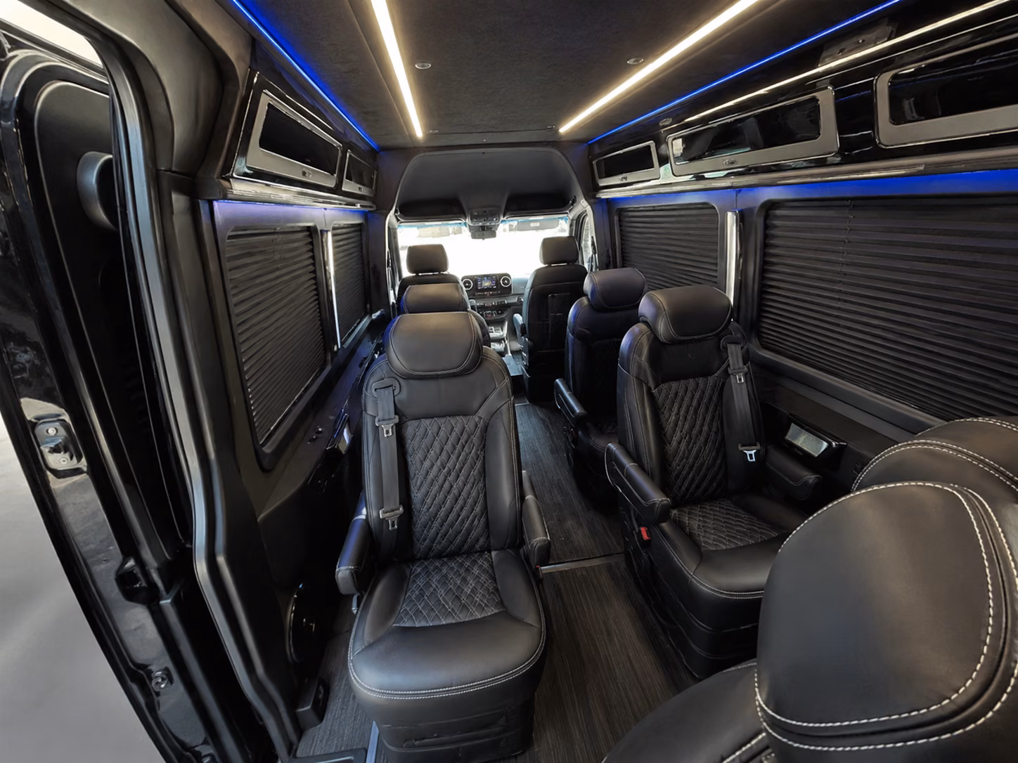 west palm beach 18 passenger sprinter van interior