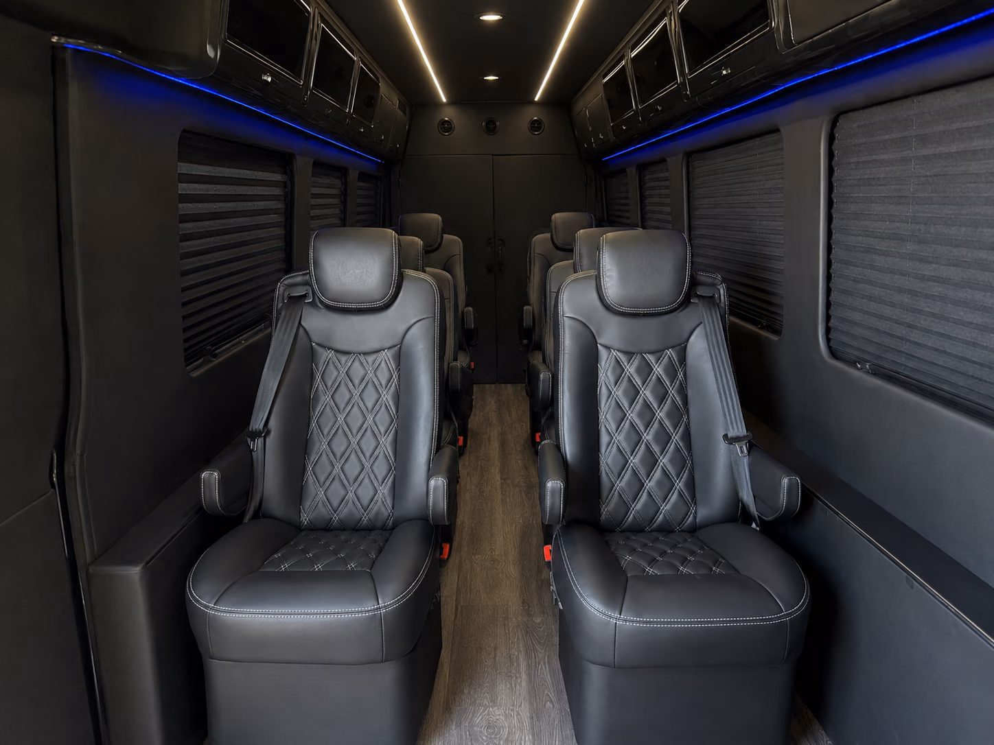 west palm beach 8 passenger sprinter van inside