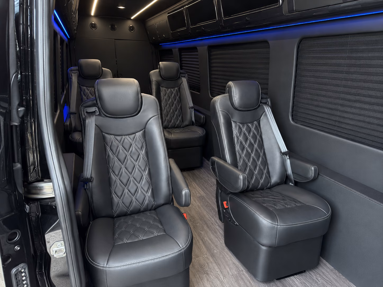 west palm beach 8 passenger sprinter van interior